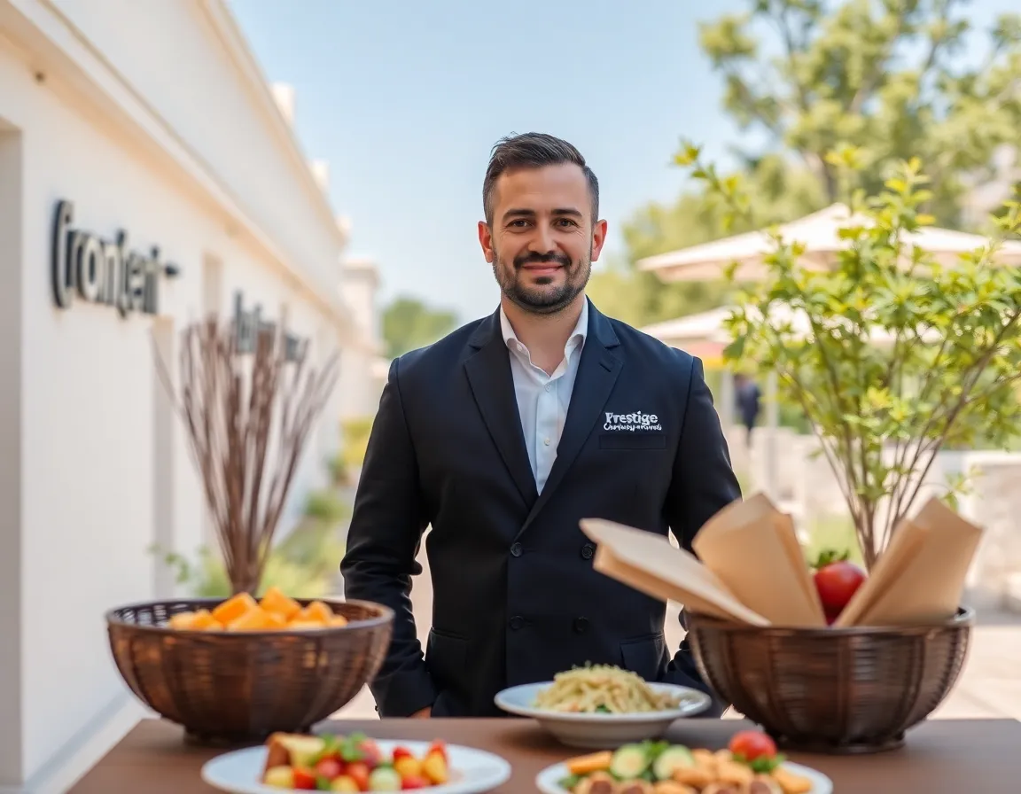 Szef Kuchni Adam Nowak, założyciel Prestige Catering